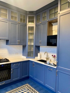 Кухня: Blue Velver Кухня: Blue Velver